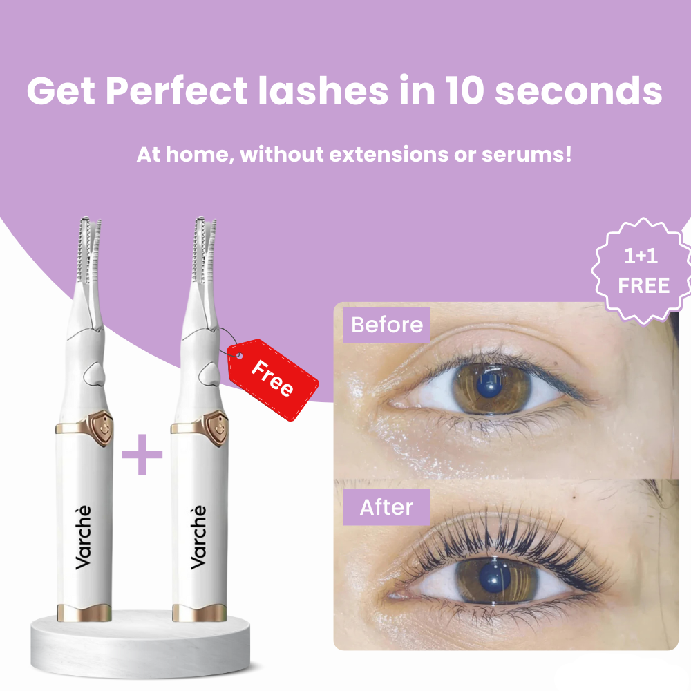 LushLift Pro Curler — Elektrischer, beheizter Wimpernformer für einen natürlichen Wimpernlift-Effekt