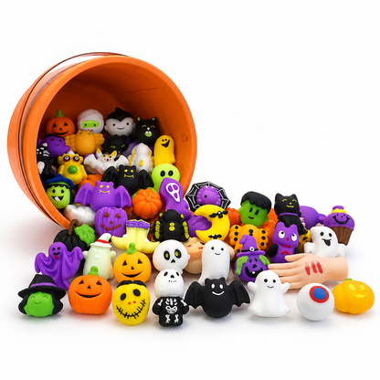 SpookEase™ – Halloween Squishies zum Drücken, Spielen & Verschenken