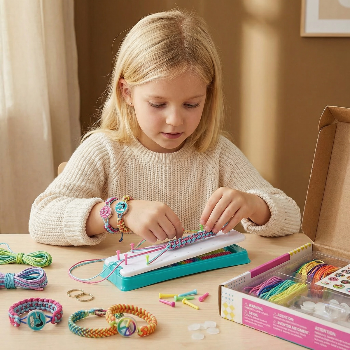 BraidiGlow - Erstellen Sie stilvolle Armbänder schnell und einzigartig