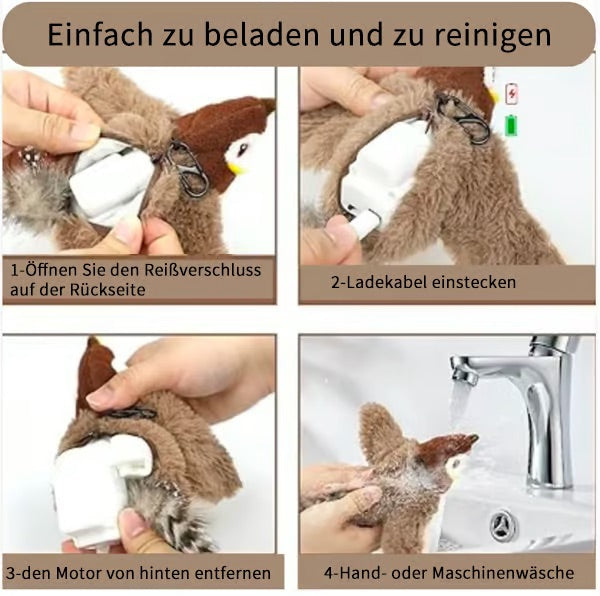 Flattervogel™ mit Flügelschlag für Katzen