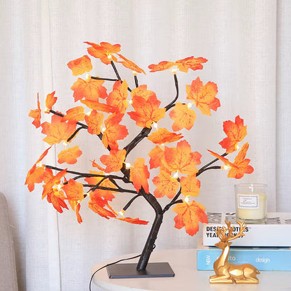 Bonsai-Tischlampe | Verstellbare Äste & Touch-Dimmer | USB-betrieben