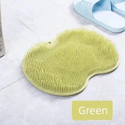 AquaScrub 2‑in‑1 Duschmatte mit Bürste zum Fuß‑ und Körperpeeling
