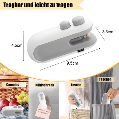 ZipKeeper™ | Mini-Beutel-Versiegler, tragbares 2-in-1-Werkzeug [Letzter Tag Rabatt]
