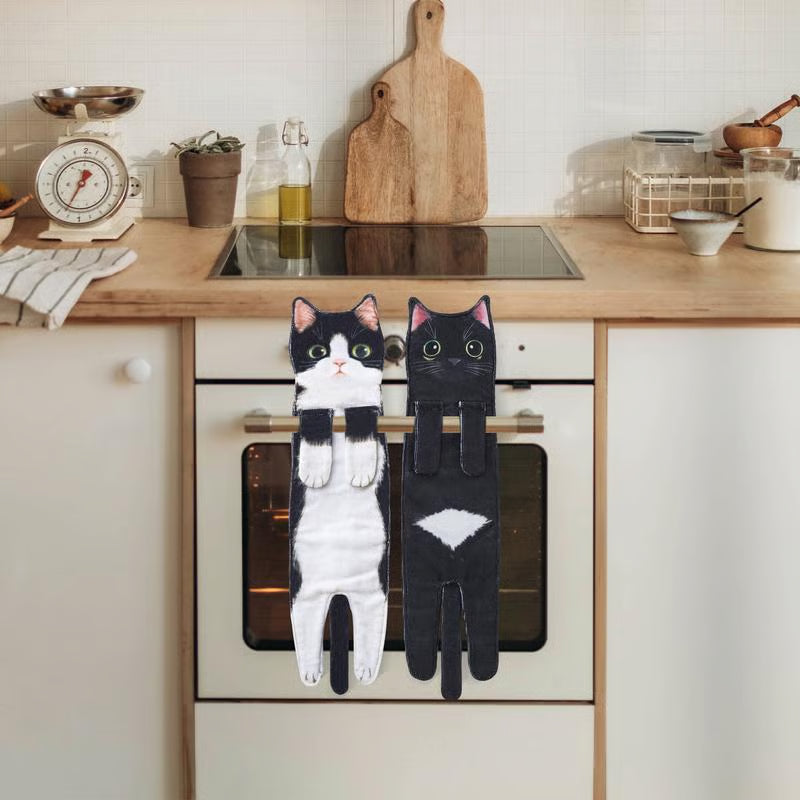 PurrTowel – Süßes Katzen-Handtuch | 1+1 GRATIS