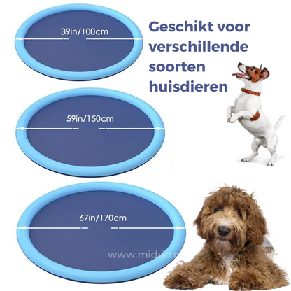 SplashZone™ | Wasserspielmatte – Garten Splash Pad für Kinder & Haustiere