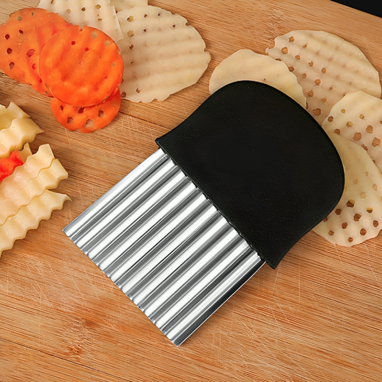 RippleCutter™ - Wellenförmiger Küchenhobel aus Edelstahl | 50% Rabatt!