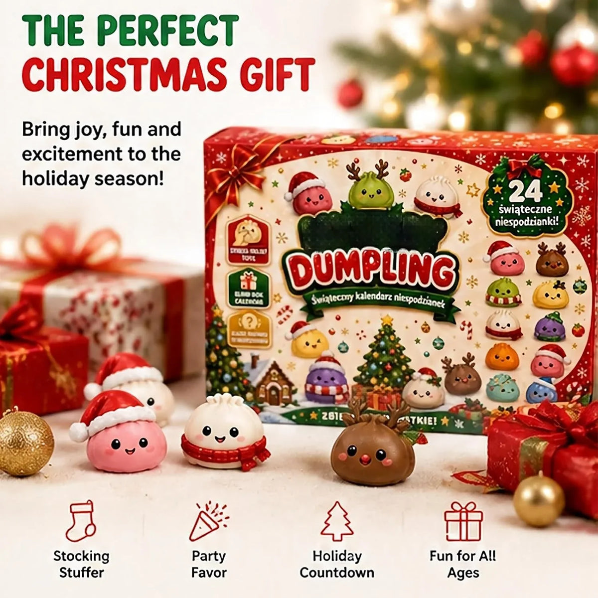 CozySquish™ – 24 Tage weiche, lustige Weihnachtsüberraschungen