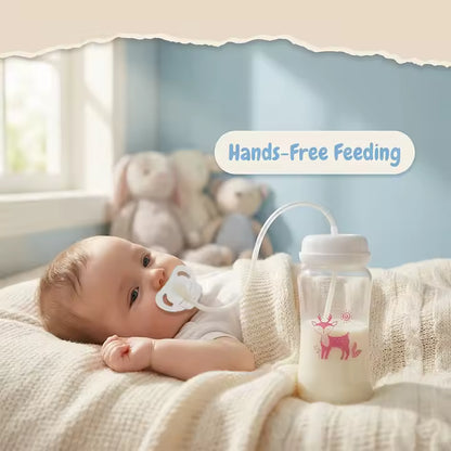 FlexiFeed™ | 3-in-1 Babyflasche 300ml – Für entspanntes Füttern | 50% Rabatt