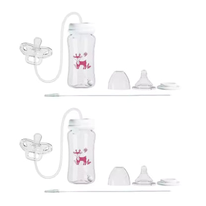 FlexiFeed™ | 3-in-1 Babyflasche 300ml – Für entspanntes Füttern | 50% Rabatt