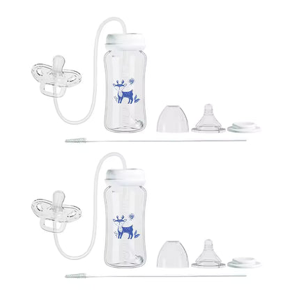 FlexiFeed™ | 3-in-1 Babyflasche 300ml – Für entspanntes Füttern | 50% Rabatt