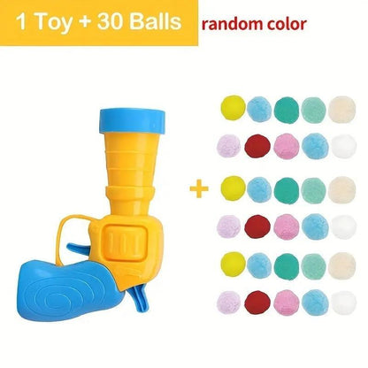 Interaktives Katzenspielzeug Ball Launcher Gun