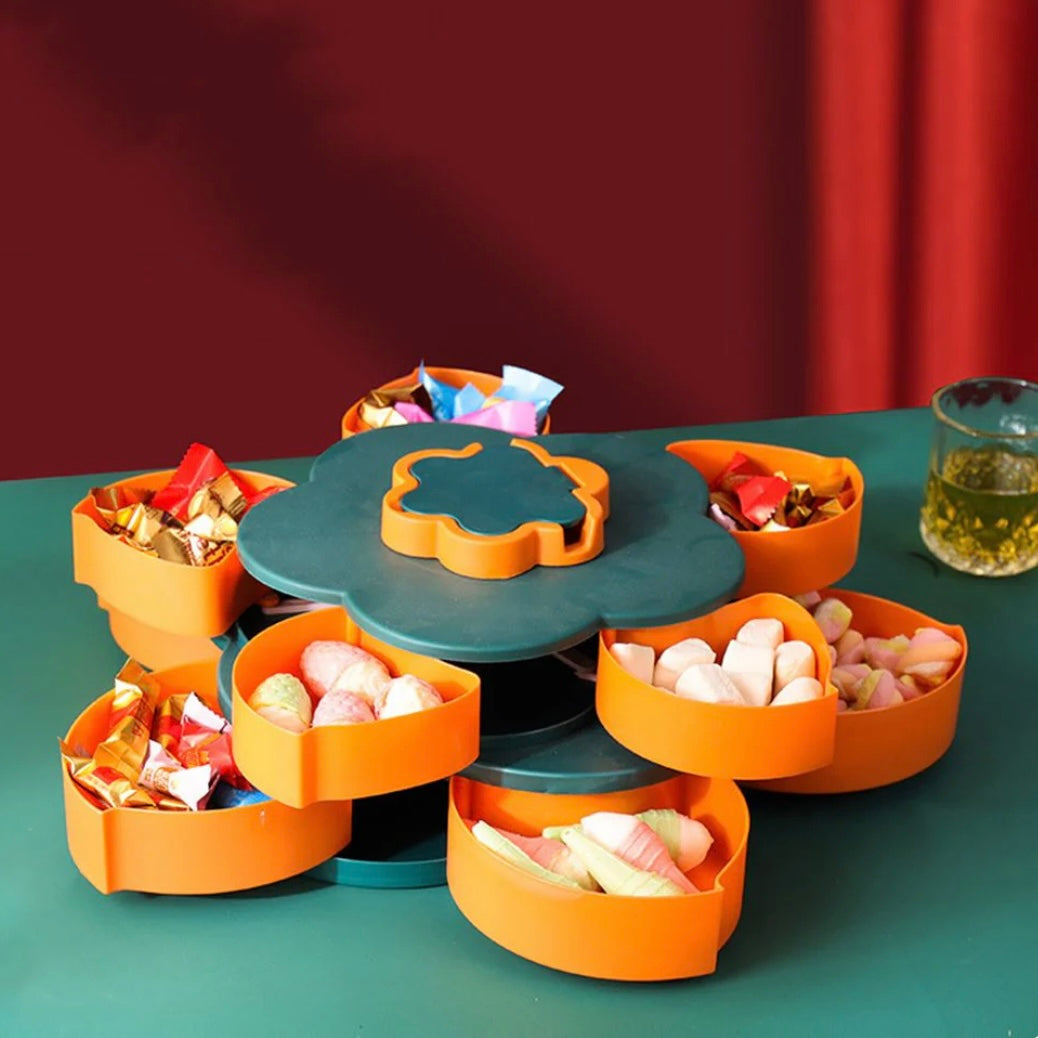 SnackStack™ | Platzsparender Snack-Organizer für stilvolle Präsentation