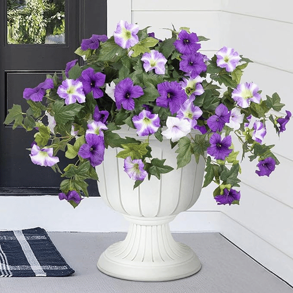 EverBloom – Künstlicher Petunien-Hängekorb