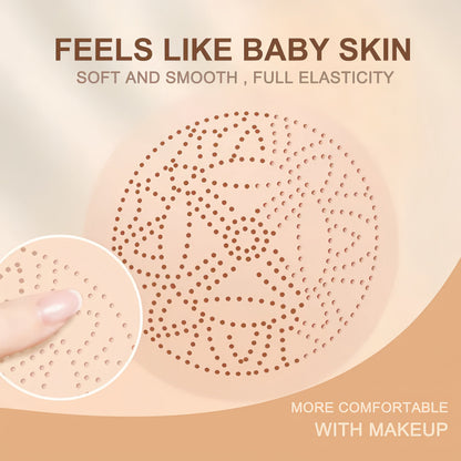 Air-Cushion-CC-Cream-Foundation mit Applikator für ein natürliches Finish