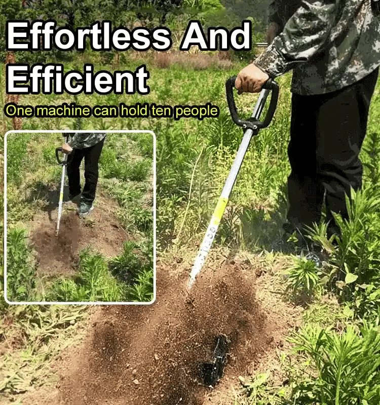 GardenPro — Rollender Bodenlockerer & Unkrautentferner-Werkzeug