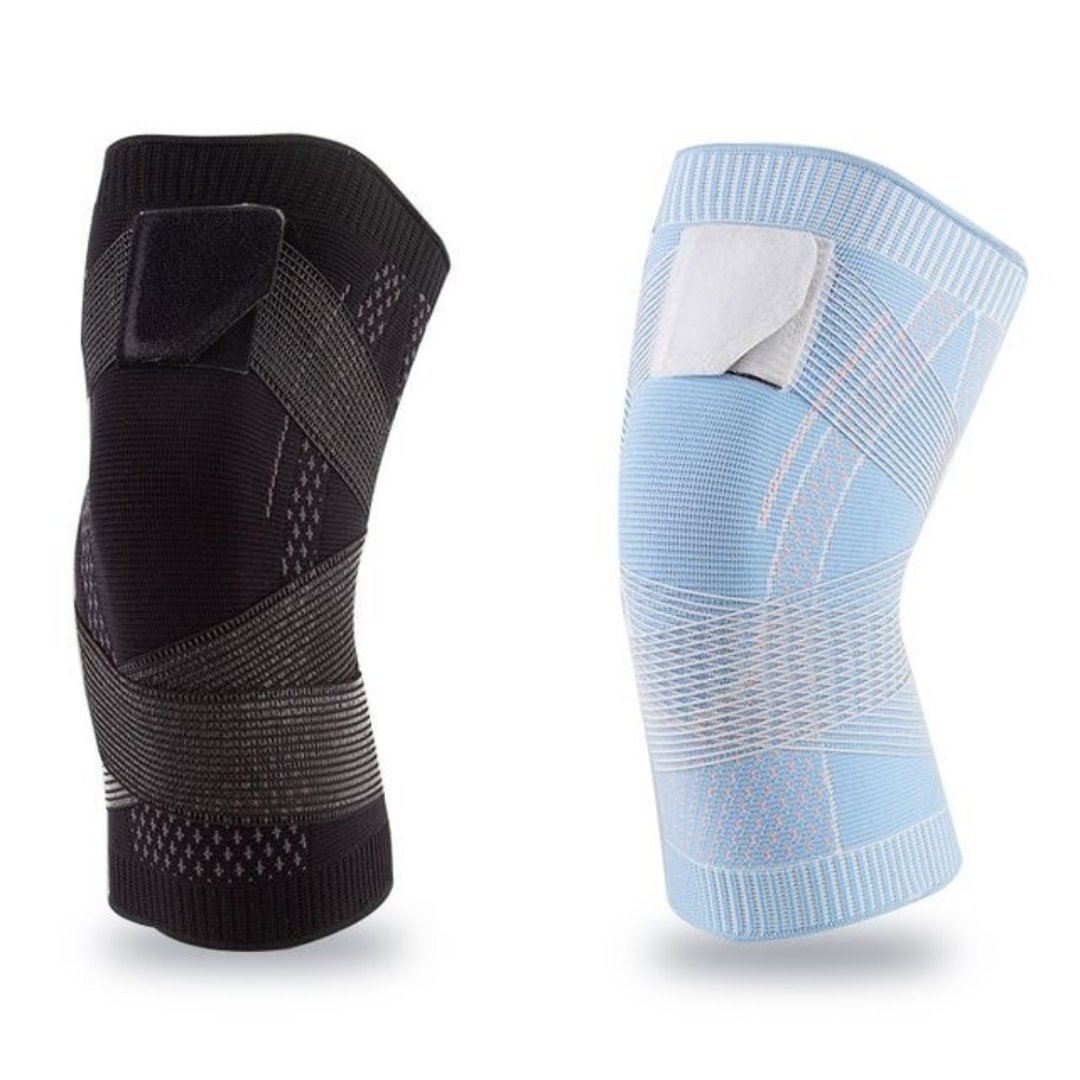 Sportliche Kniebandage – Kompressionsstütze als Sleeve