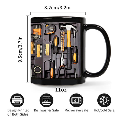 ToolBox Brew – Kaffeetasse mit Werkzeugmotiv