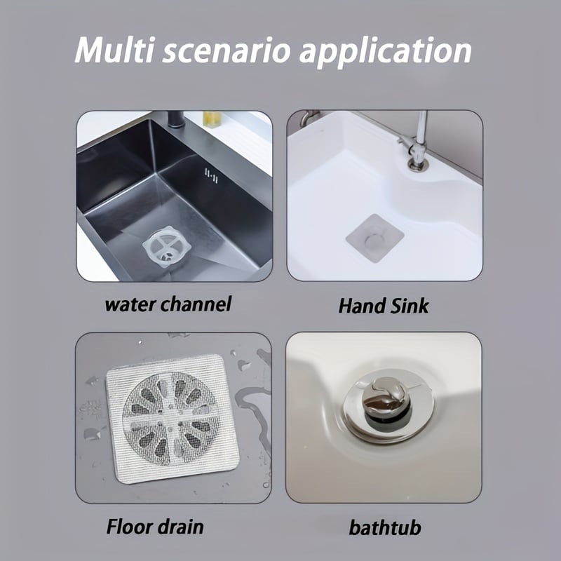 CleanFlow – Einweg‑Abflussaufkleber für Bodenabläufe