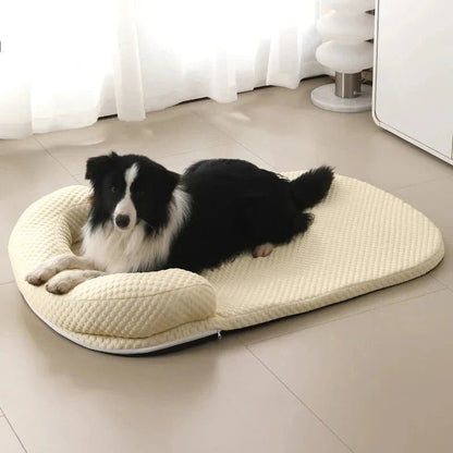 FrostFur™ | Kühlmatte für Haustiere mit atmungsaktivem Seidenstoff