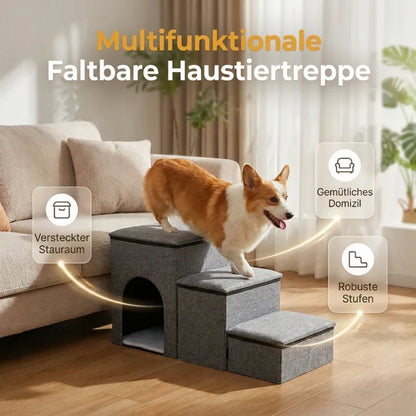 VersaPaw™ Haustiertreppe – Mehr Freiheit, Komfort & Ordnung