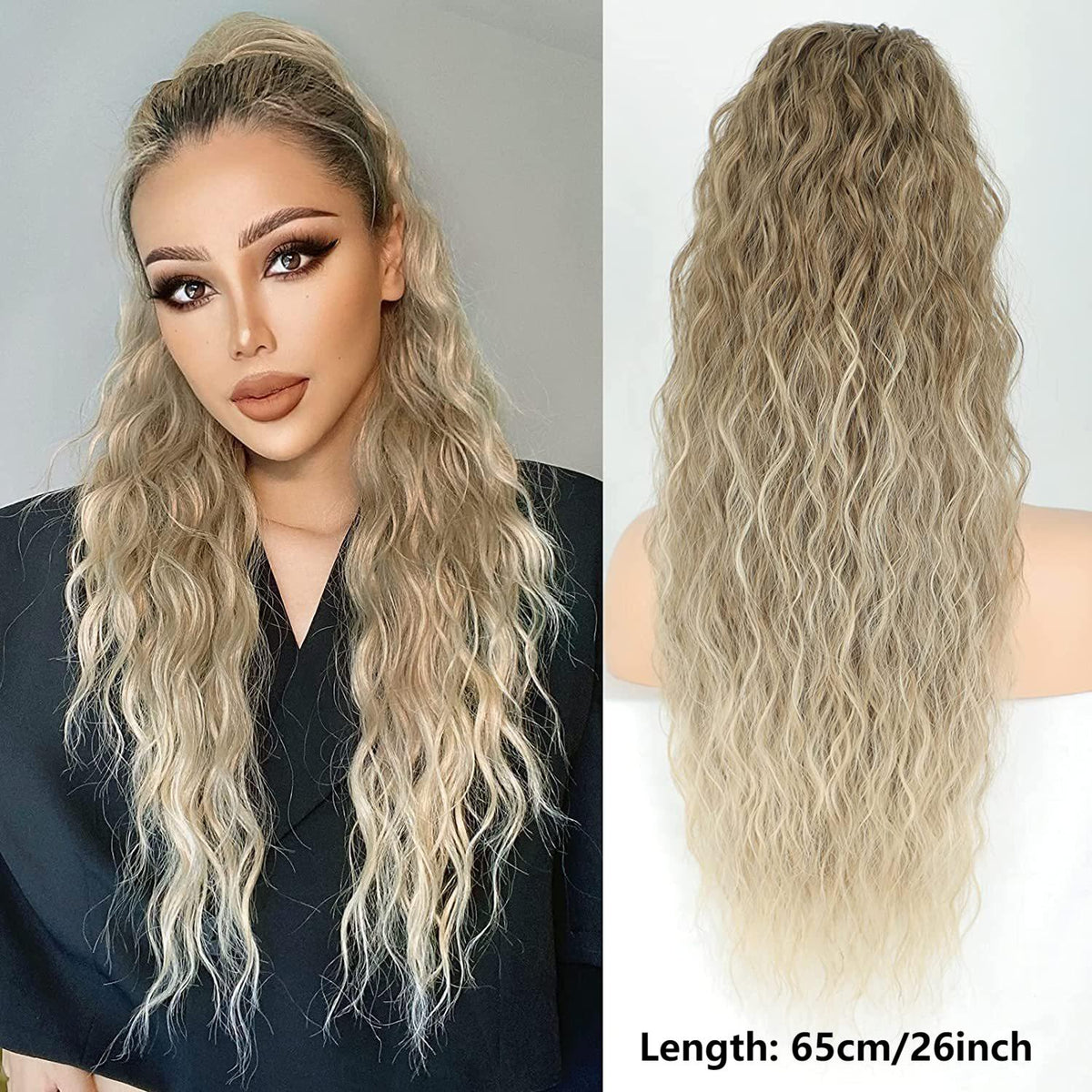 Veloura Ponytail™ - Sofort volleres, natürlich aussehendes Haar in Sekunden