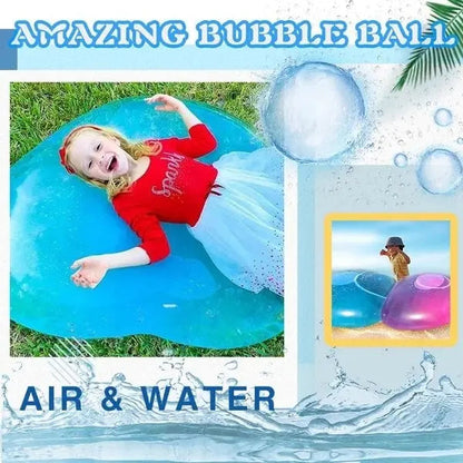 1+2 GRATIS | BubbleFlex™ | Aufblasbarer Stretch-Bubble-Ball für drinnen & draußen