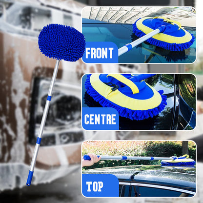 ProShine™ | Auto-Reinigungsmop – Teleskopgriff & kratzfreie Reinigung