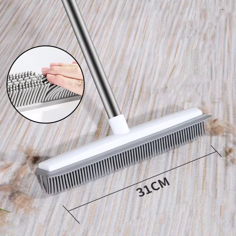 FiercePetSweep — Besen zum Entfernen von Tierhaaren für Teppiche, Vorleger und Böden