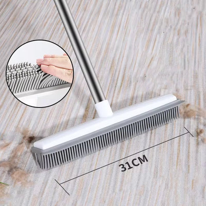 FiercePetSweep — Besen zum Entfernen von Tierhaaren für Teppiche, Vorleger und Böden