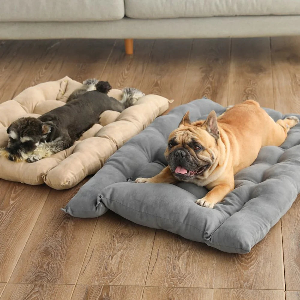 CozyNest™ | 3-in-1 Haustierbett – Sofa, Matte oder Schlafhöhle in einem