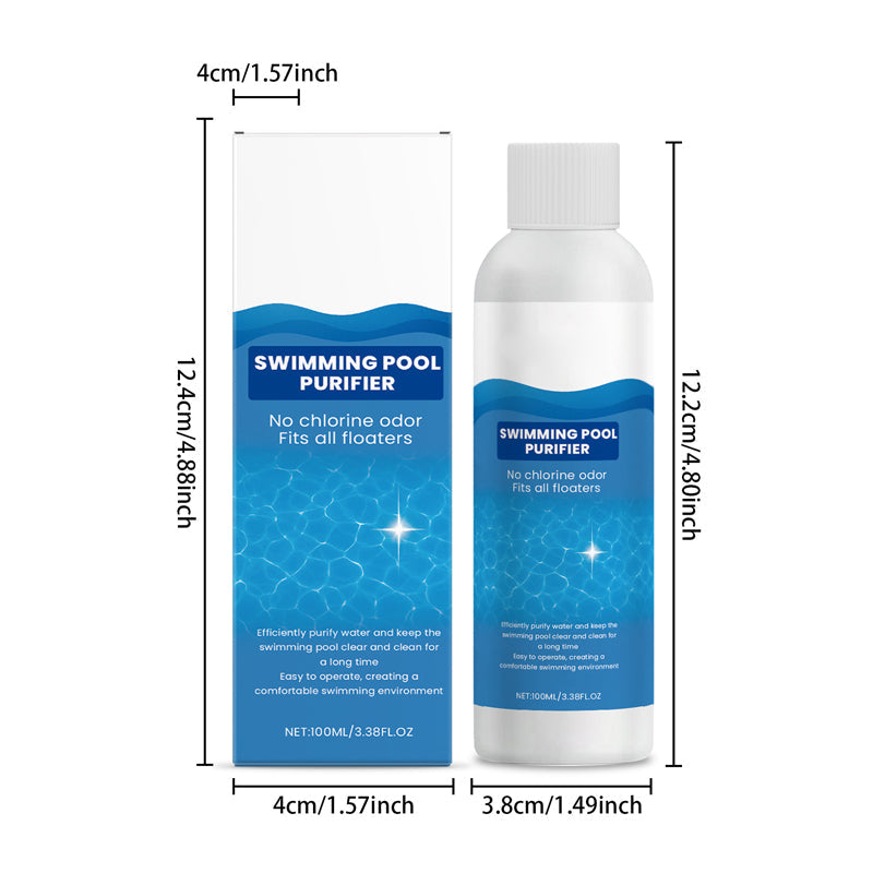 AquaPure™ | Poolreiniger – Schnelle Wasserklärung, Algen- & Bakterienentfernung