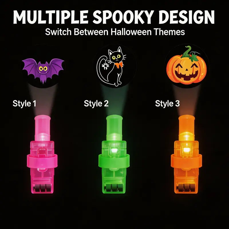 🎃 Halloween-Finger-Projektionslichter