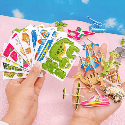 EduPuzzle – Pädagogisches 3D Cartoon Puzzle