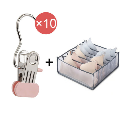 GripLock Pro™ | Multifunktionale Edelstahl-Klemmhaken mit Anti-Rutsch-Griff