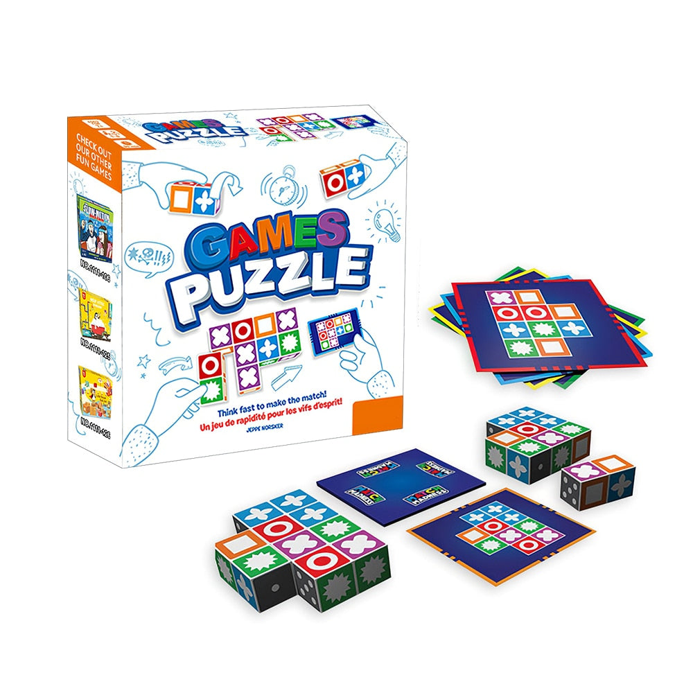 MusterPuzzleSpiel - Lassen Sie Ihre Kinder spielerisch lernen und wachsen!  | 50% RABATT