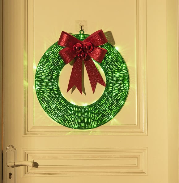 GlorinaWreath – Leuchtender Weihnachtszauber für draußen und drinnen