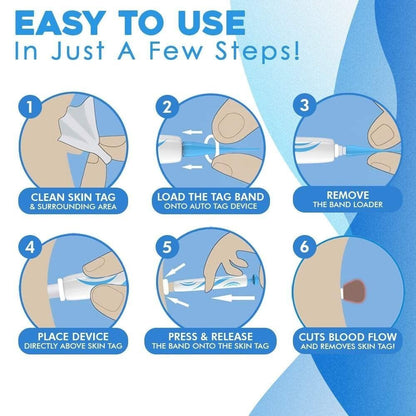 TagGone Auto-Tag-Entfernungskit | Schmerzfreie Anwendung | Für glatte & ebenmäßige Haut