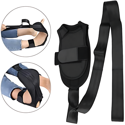 StrongoFlex — Stretchband mit Fußschlaufe für Flexibilitätstraining