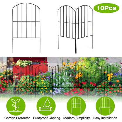 GardenCare™ | Dekorativer Edelstahl-Gartenzaun für Pflanzen & Beete