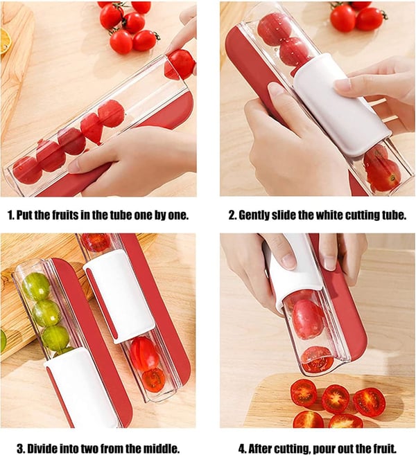 SliceyPop™ | Obst- und Gemüseschneider mit Zip Lock [Letzter Tag Rabatt]