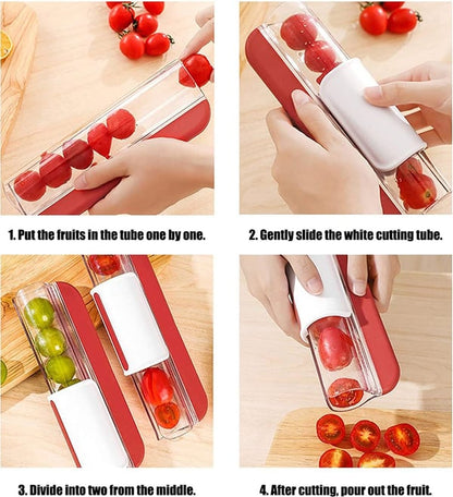 SliceyPop™ | Obst- und Gemüseschneider mit Zip Lock [Letzter Tag Rabatt]