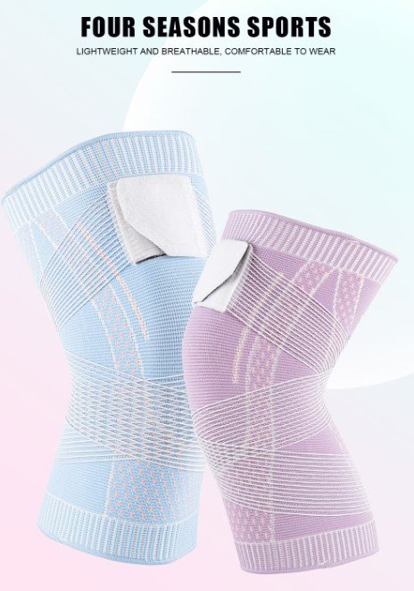 Sportliche Kniebandage – Kompressionsstütze als Sleeve