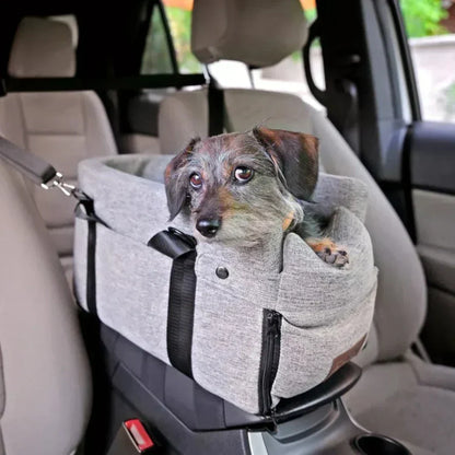 SafeRide™ | Auto-Hundesitz – Sicher & Gepolstert für Kleine Hunde bis 11 kg