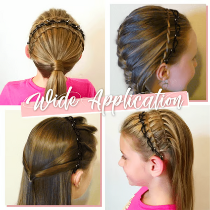 BangiTwist – Doppelte Haarstyling-Klammer für Ponyfrisuren