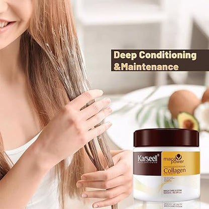 MagaColla™ – Tiefenreinigende Haarmaske | 70% Rabatt