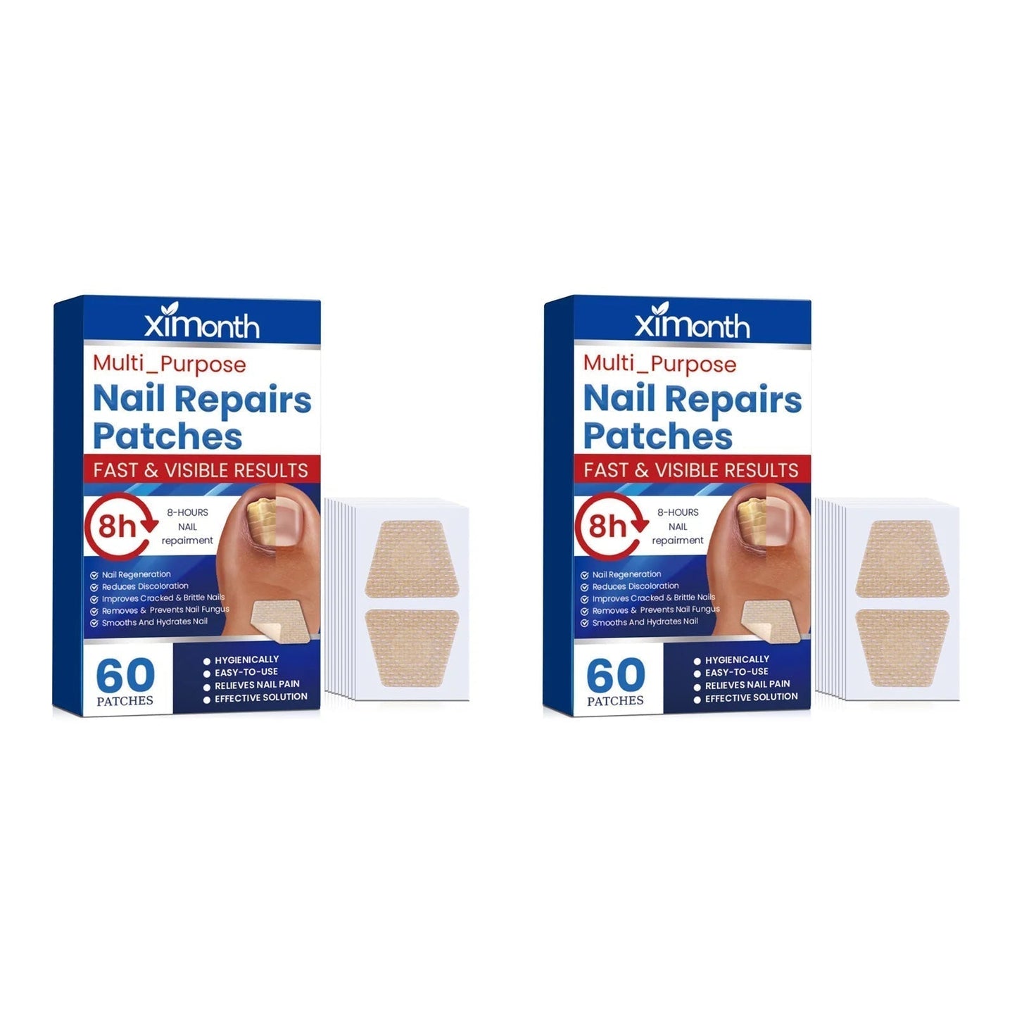 Nagelpflege-Reparatur-Patches für beschädigte und verfärbte Nägel