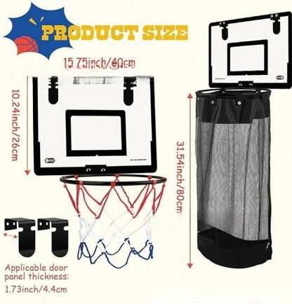 HoopHamper™ | Basketball Wäschekorb für die Tür