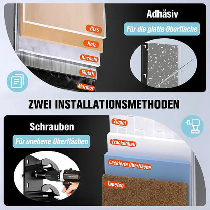 Wandmontierte Hut- und Cap-Aufhängung – platzsparender Cap-Organizer