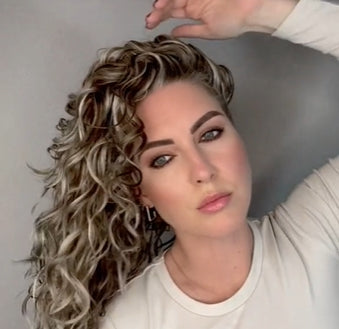 Tragbare Locken – Haubentrockner‑Mütze für das Haar