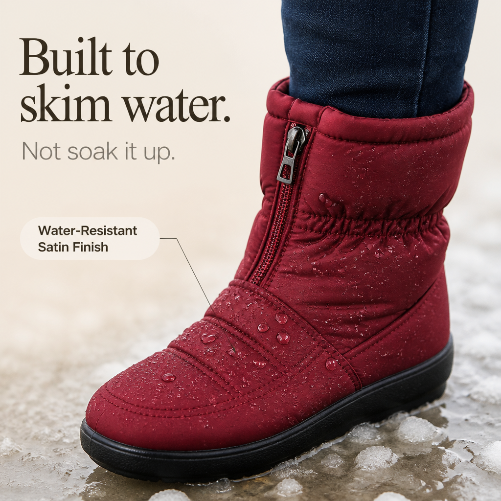 Frostbella – Rutschhemmende Winterstiefel mit warmem Innenfutter & Reißverschluss
